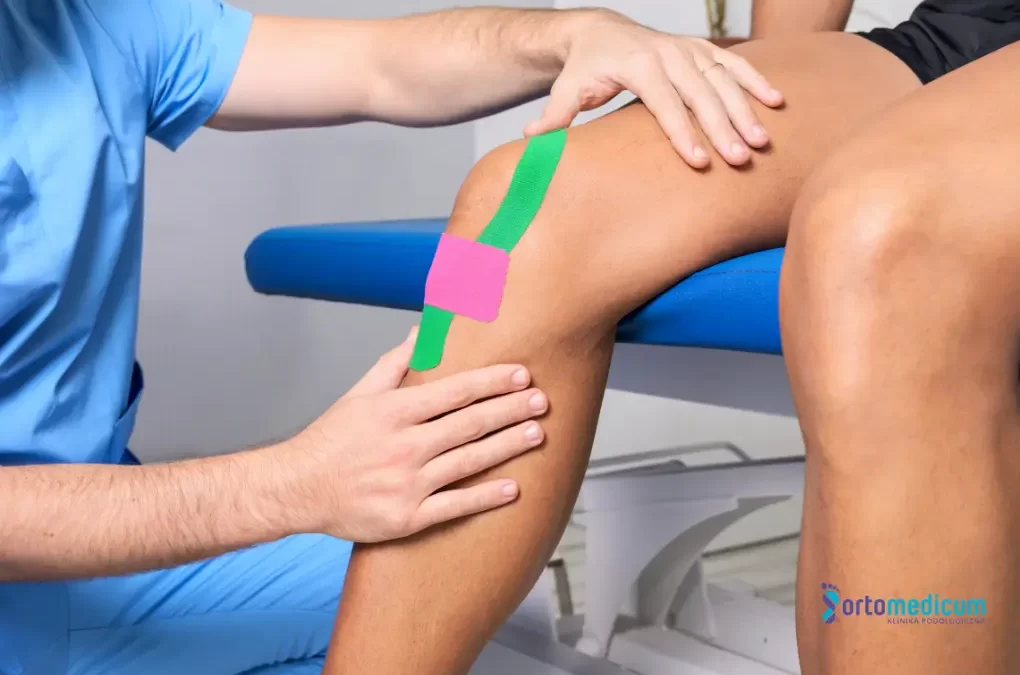 Kinesiotaping, jak stosować tejpy